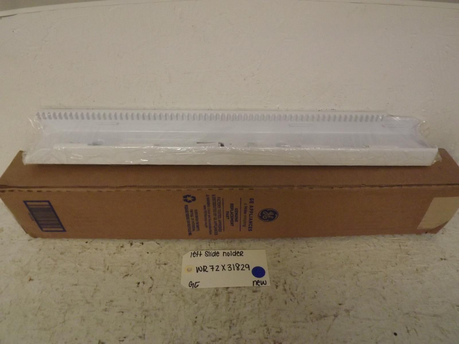 GE Refrigerator WR72X31829 Left Slide Holder New GE Refrigerator WR72X31829 Left Slide Holder New